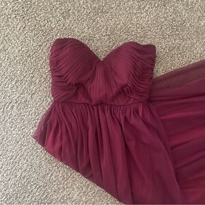Birdy Grey Maroon Maxi Dress